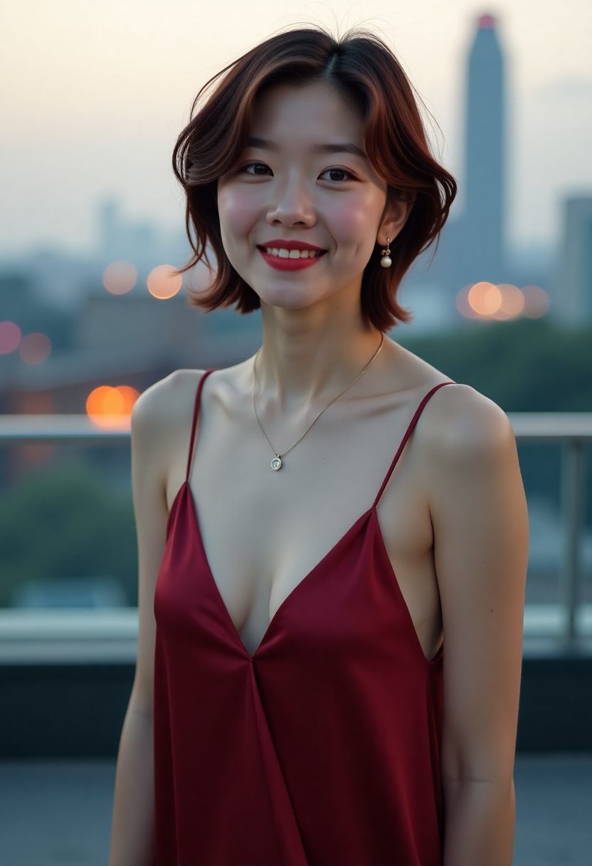 《橘色黄昏》海报